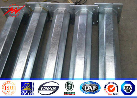 八角形の屋外の街灯ポーランド人5Mから60mm Diaの倍によって曲げられる腕との15M