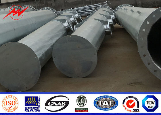 16の側面の鋼鉄マイクロウェーブ移動式送電線のためのモノラル ポーランド人タワー