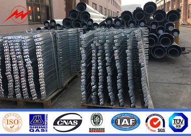 Astm A123 17meters Steel電柱Hot Dip Galvanization