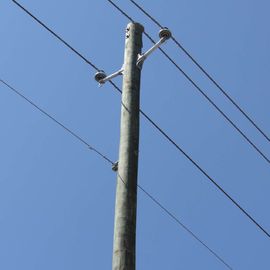 2.75*127*248*10670mm Gr、AWS D1.1の345のMpa HDGの鋼鉄電柱Monopoles