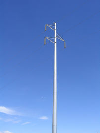 2.75*127*248*10670mm Gr、AWS D1.1の345のMpa HDGの鋼鉄電柱Monopoles
