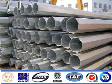 9m 4kn Steel電信柱For Overhead Electrical Transmission Line Project