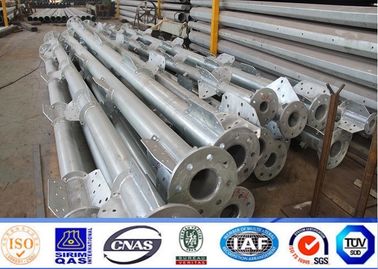 八角形高いWoltageの送電線プロジェクトのための69KV電気鋼鉄電柱