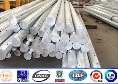 9m 4kn Steel電信柱For Overhead Electrical Transmission Line Project