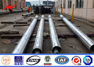 15meter 6000kg Steel Tubular Electricポーランド人Ip65