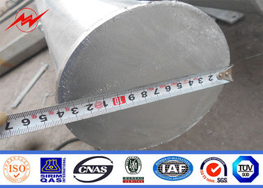 15meter 6000kg Steel Tubular Electricポーランド人Ip65