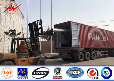 11kv 132kv Power Transmissionポーランド人Octagonal Steel With Fiberglass Protection
