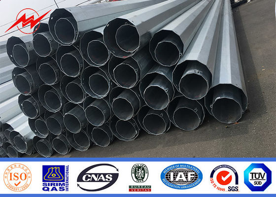 円形10kv |送電線プロジェクトのための550kv力鋼鉄管状のポーランド人