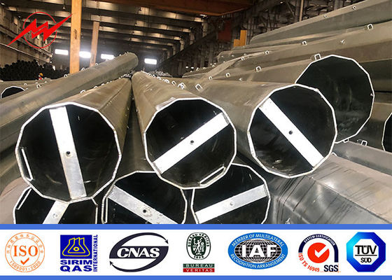 132kv送電線プロジェクトのためのIsoの電力の金属電信柱