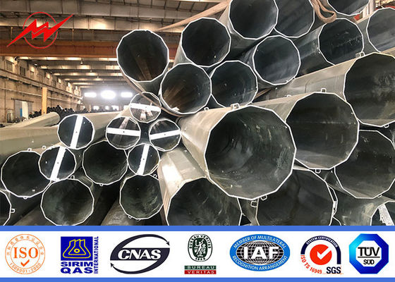 132kv送電線プロジェクトのためのIsoの電力の金属電信柱