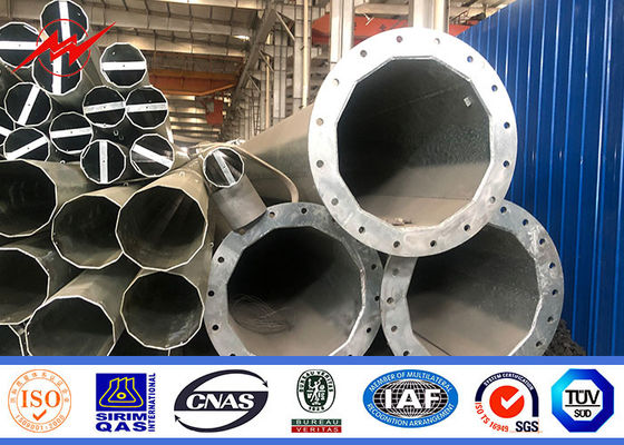 132kv送電線プロジェクトのためのIsoの電力の金属電信柱