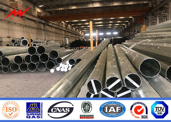 132kv送電線プロジェクトのためのIsoの電力の金属電信柱