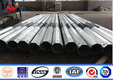 11m 15m Steel電柱8 Side Safety Factor 2 Anti Corrosion