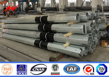 11m 15m Steel電柱8 Side Safety Factor 2 Anti Corrosion