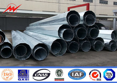 11m 15m Steel電柱8 Side Safety Factor 2 Anti Corrosion
