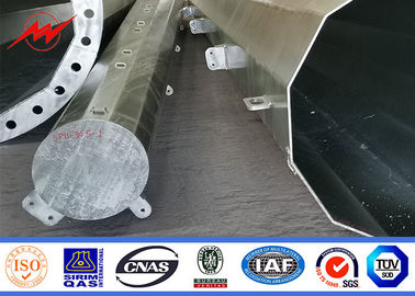 30.5mのフランジのタイプ従来の電流を通された鋼鉄ポーランド人の送電ポーランド人