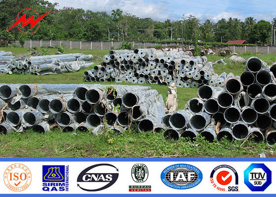 電力配分ライン69KVのための八角形の電気鋼鉄電信柱