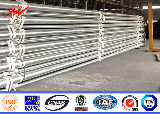 6m 8m 9mの単一の腕/倍が付いている12m電気街灯ポーランド人は武装します