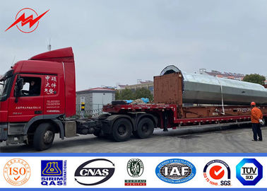 18m 22mの132kv送電線のための円形の熱いすくいの電流を通された金属ポーランド人