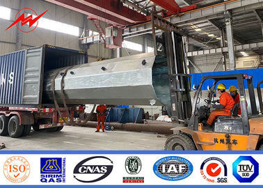 18m 22mの132kv送電線のための円形の熱いすくいの電流を通された金属ポーランド人