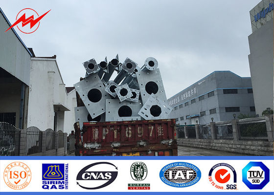 電気電源ポール 20m から 55m 高さ 様々な用途に適した ISO 9001 認証