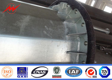 11kv 38kv Electric電柱Hot Dip Galvanized Octagonal