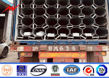 八角形の60FT 65FTの75FT Monopole携帯電話タワー