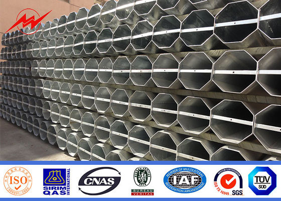 11kv 38kv Electric電柱Hot Dip Galvanized Octagonal