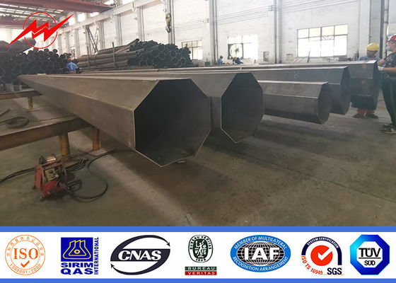 電気の配分69kv 110kv 230kvの鋼鉄管状のポーランド人