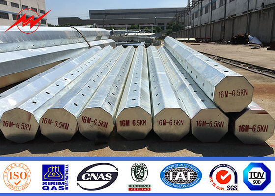 15m 17m 20m Power Transmissionポーランド人Hot Dip Galvanized Electric Lines Steel