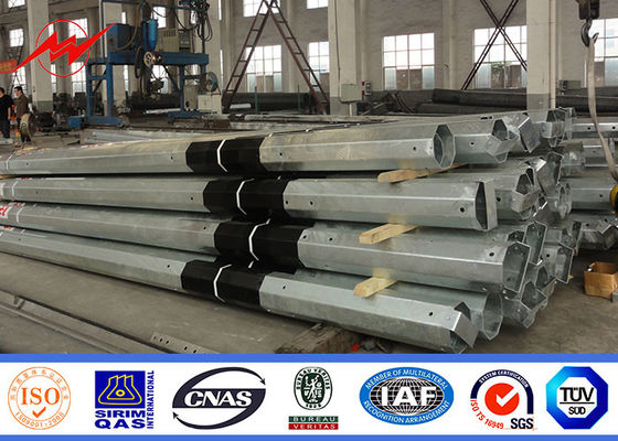 15m 17m 20m Power Transmissionポーランド人Hot Dip Galvanized Electric Lines Steel