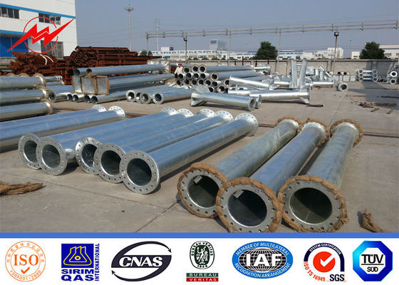15m 17m 20m Power Transmissionポーランド人Hot Dip Galvanized Electric Lines Steel