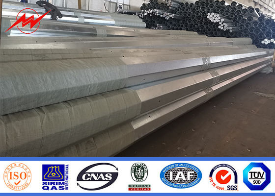 10kv-500kv Steel Tubularポーランド人Hot Dip Galvanized Electric