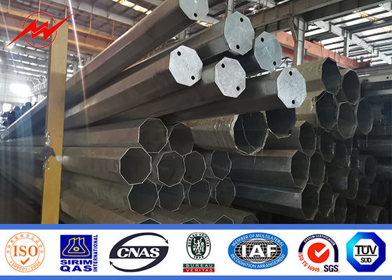 10kv-500kv Steel Tubularポーランド人Hot Dip Galvanized Electric