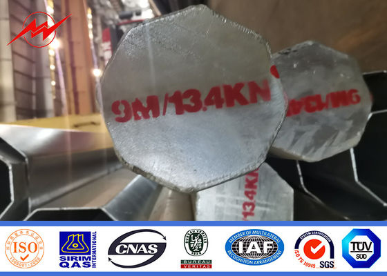 10kv-500kv Steel Tubularポーランド人Hot Dip Galvanized Electric