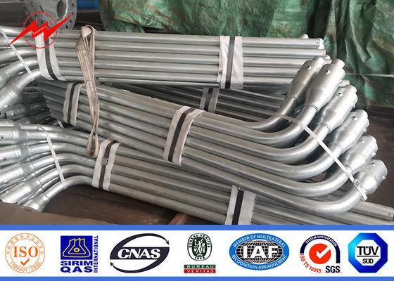 ソーラーメーター 八角式路灯ポール Q235 Q345 7m 8m 9m 鉄ランプポール