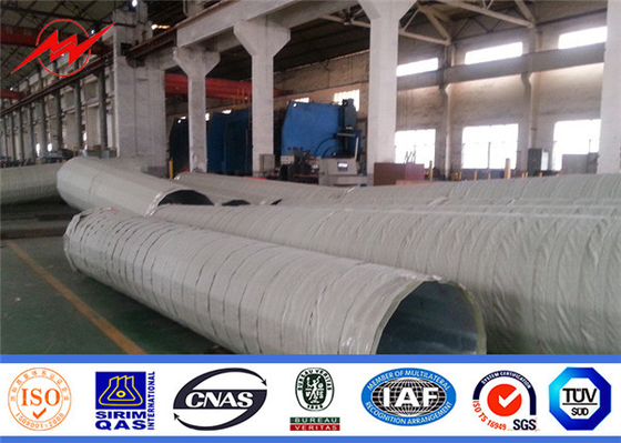 配分Line Electrical電柱15m Wall Thickness 4mm Galvanized