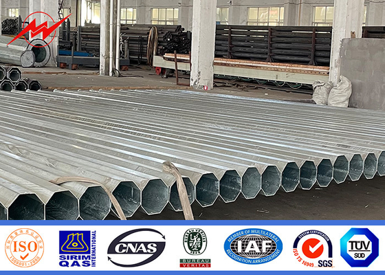 30ft Electrical電柱Galvanized Steel Nea Standard