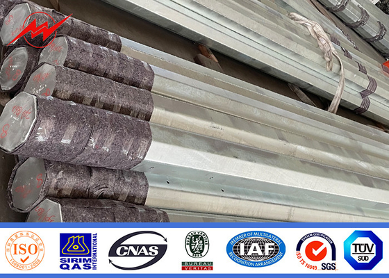 15KV 500KGFの負荷八角形の電力のポーランド人の熱いすくいは25FT-45FTに電流を通した