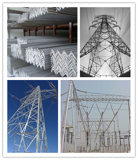 電力タワーの熱いすくいの構造のための電流を通された角度の鋼鉄 1