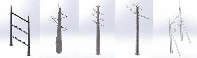 36Mは送電鋼鉄ポーランド人10kv -電力線のための550kv --に電流を通しました 1