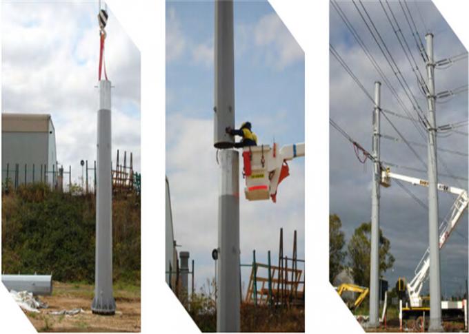 33KV電力の配分のための15Mの管状の電流を通された鋼鉄実用的な力電気ポーランド人ベネズエラ 2
